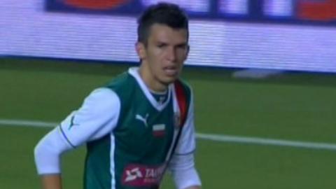Sevilla FC - Śląsk Wrocław 4:1 (22.08.2013) Waldemar Sobota