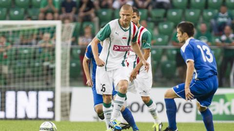 Śląsk Wrocław - Rudar Pljevlja 4:0 (18.07.2013) Przemysław Kaźmierczak  