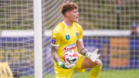 Sandecja Nowy Sącz - Garbarnia Kraków 1:2 (09.08.2023) Szymon Tokarz