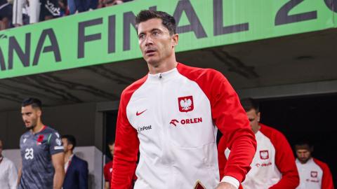 Albania - Polska 2:0 (10.09.2023) Robert Lewandowski