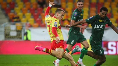 Jagiellonia Białystok - Śląsk Wrocław 2:0 (26.09.2023) Dominik Marczuk