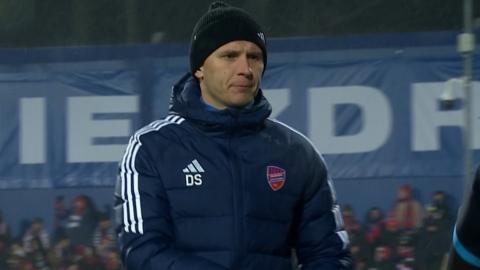 Raków Częstochowa - Cracovia 1:0 pd. (06.12.2023) Dawid Szwarga