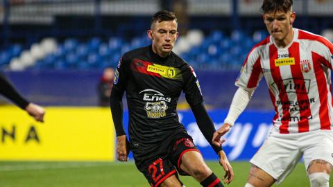 Resovia Rzeszów - Jagiellonia Białystok 1:3 (08.11.2023) Bartłomiej Wdowik
