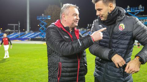 Resovia Rzeszów - Jagiellonia Białystok 1:3 (08.11.2023) Mirosław Hajdo