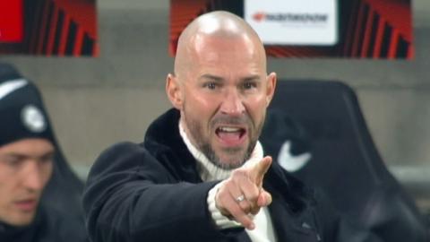 Sturm Graz - Raków Częstochowa 0:1 (30.11.2023) Christian Ilzer