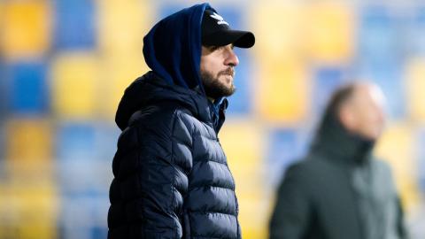 Arka Gdynia - Lech Poznań 0:1 (07.12.2023) Wojciech Łobodziński