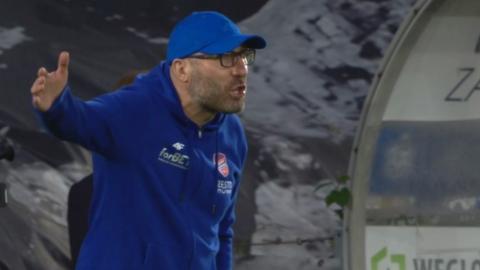 Górnik Zabrze - Raków Częstochowa 1:0 (07.08.2022) Marek Papszun