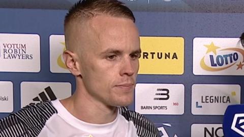 Miedź Legnica - Warta Poznań 1:2 (30.07.2022) Dawid Szymonowicz