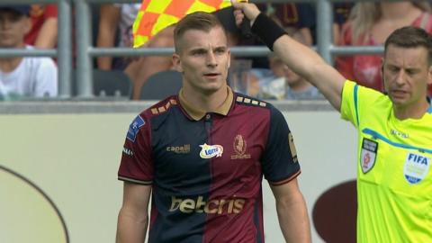 Pogoń Szczecin - Zagłębie Lubin 3:0 (27.08.2023) Mateusz Łęgowski