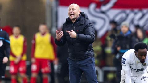 Widzew Łódź - Śląsk Wrocław 1:0 (17.02.2023) Janusz Niedźwiedź