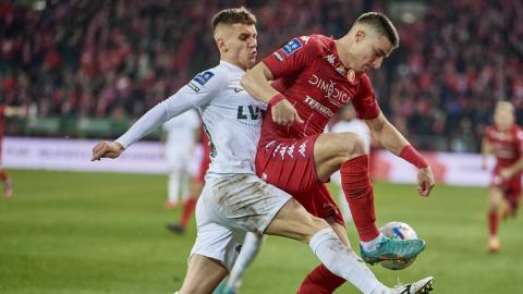 Widzew Łódź - Śląsk Wrocław 1:0 (17.02.2023) Konrad Poprawa
