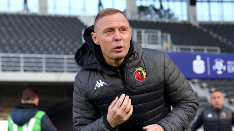 Pogoń Szczecin - Jagiellonia Białystok 4:1 (23.10.2021) Ireneusz Mamrot