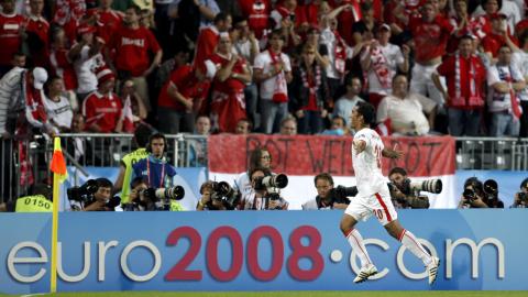 Austria - Polska 1:1 (12.06.2008) Roger Guerreiro