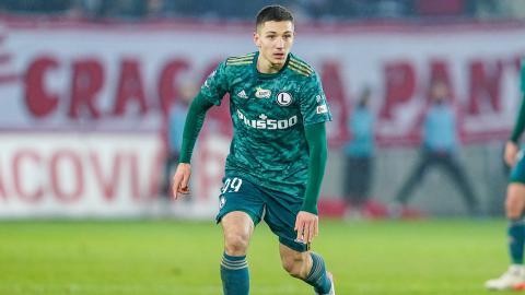 Cracovia - Legia Warszawa 1:0 (05.12.2021) Bartosz Slisz