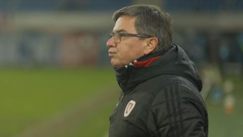 Piast Gliwice - Pogoń Szczecin 0:2 (05.02.2022) Waldemar Fornalik