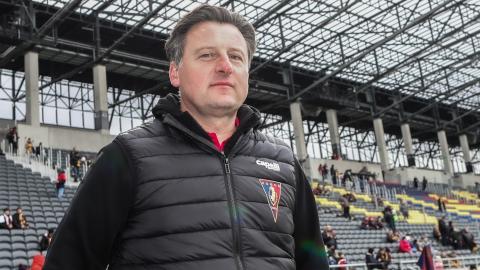 Pogoń Szczecin - Lech Poznań 0:3, 26.02.2022 Kosta Runjaić