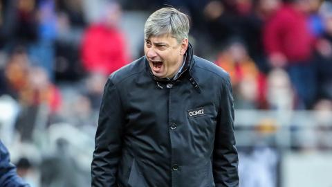 Pogoń Szczecin - Lech Poznań 0:3, 26.02.2022 Maciej Skorża