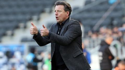 Pogoń Szczecin - Raków Częstochowa 1:2 (20.04.2022) Kosta Runjaić