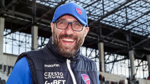 Pogoń Szczecin - Raków Częstochowa 1:2 (20.04.2022) Marek Papszun