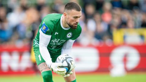 Grom Nowy Staw - ŁKS Łódź 0:2 (26.09.2024) Dawid Leleń