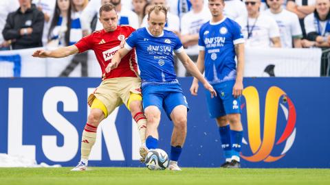 Grom Nowy Staw - ŁKS Łódź 0:2 (26.09.2024) Fabian Urbański