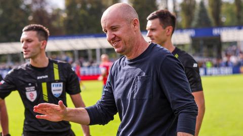 Hutnik Kraków - Piast Gliwice 3:3, k. 3-5 (25.09.2024) Aleksandar Vuković