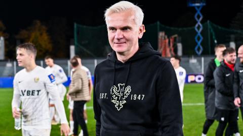 Radomiak Radom - Śląsk Wrocław 0:3 (29.10.2024) Jacek Magiera