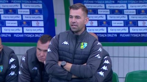 Siarka Tarnobrzeg - Wisła Kraków 2:3 (12.10.2024) Dariusz Kantor