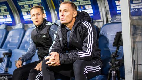 Miedź Legnica - Legia Warszawa 1:2, 31.10.2024 Ireneusz Mamrot