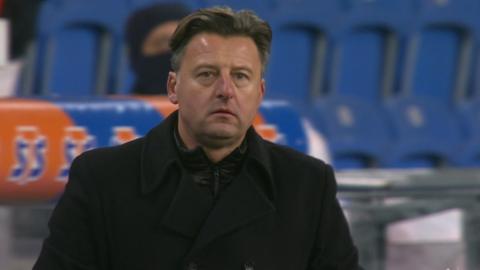 Lech Poznań - Pogoń Szczecin 0:4, 16.12.2020 Kosta Runjaić