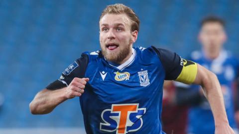 Lech Poznań - Pogoń Szczecin 0:4, 16.12.2020 Tymoteusz Puchacz