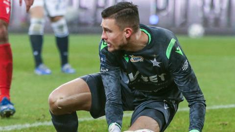 Lech Poznań - Wisła Kraków 0:1, 19.12.2020 Mateusz Lis