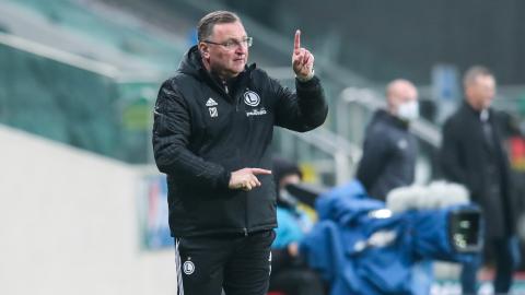 Legia Warszawa - Lech Poznań 2:1, 08.11.2020 Czesław Michniewicz