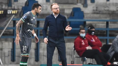 Wisła Kraków - Lechia Gdańsk 1:3, 28.10.2020 Piotr Stokowiec