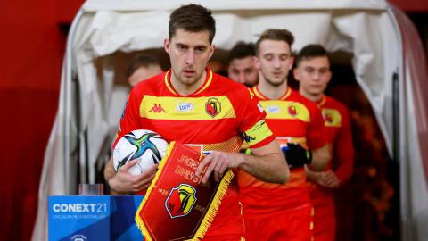 Jagiellonia Białystok - Pogoń Szczecin 0:1, 12.03.2021 Taras Romanczuk