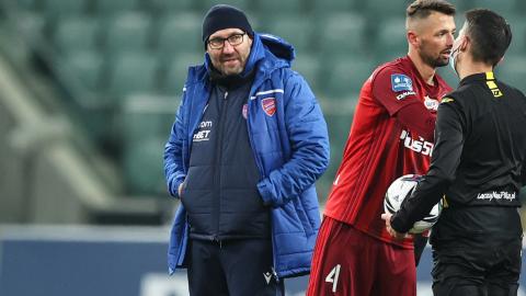 Legia Warszawa - Raków Częstochowa 2:0, 06.02.2021 Marek Papszun