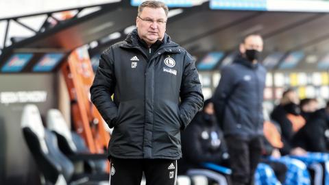 Legia Warszawa - Wisła Płock 5:2, 20.02.2021 Czesław Michniewicz