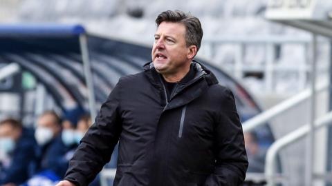 Pogoń Szczecin - Lech Poznań 0:1, 07.03.2021 Kosta Runjaić