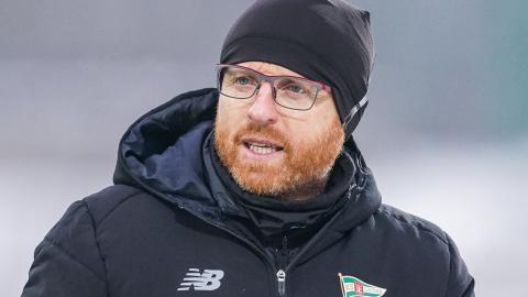 Raków Częstochowa - Lechia Gdańsk 0:1, 13.02.2021 Piotr Stokowiec