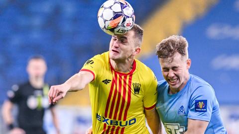 Ruch Chorzów - Korona Kielce 2:0, 25.02.2025 Wiktor Długosz