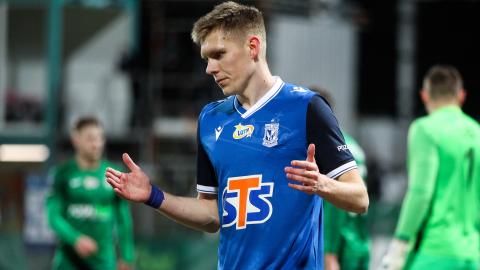 Warta Poznań - Lech Poznań 1:2, 26.02.2021 Aron Johannsson