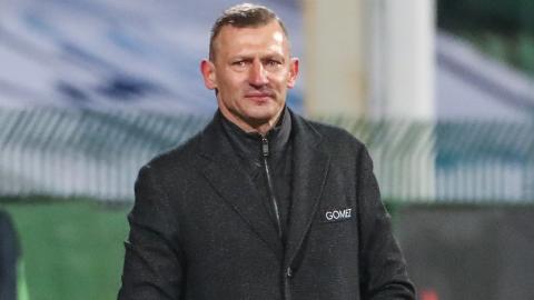 Warta Poznań - Lech Poznań 1:2, 26.02.2021 Dariusz Żuraw