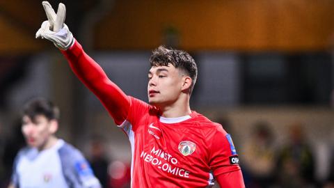 Puszcza Niepołomice - Pogoń Szczecin 0:3, 01.04.2025 Michał Perchel