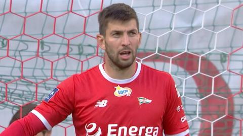 Piast Gliwice - Lechia Gdańsk 1:2, 31.08.2019 Dusan Kuciak