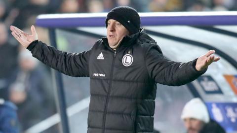 Pogoń Szczecin - Legia Warszawa 3:1, 23.11.2019 Aleksandar Vuković
