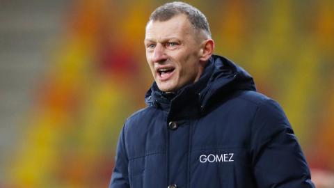 Jagiellonia Białystok - Lech Poznań 1:1, 28.02.2020 Dariusz Żuraw