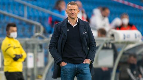 Lech Poznań - Legia Warszawa 0:1, 30.05.2020 Dariusz Żuraw