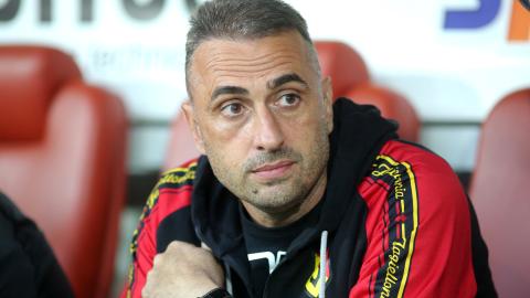 Jagiellonia Białystok - Śląsk Wrocław 2:1, 15.07.2020 Iwajło Petew