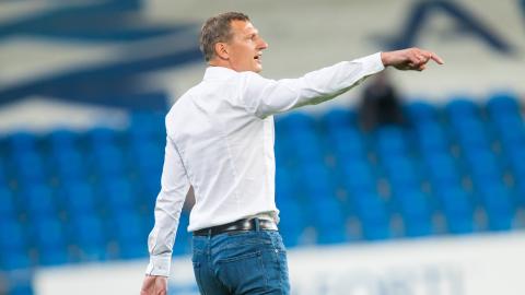 Lech Poznań - Pogoń Szczecin 0:0, 24.06.2020 Dariusz Żuraw
