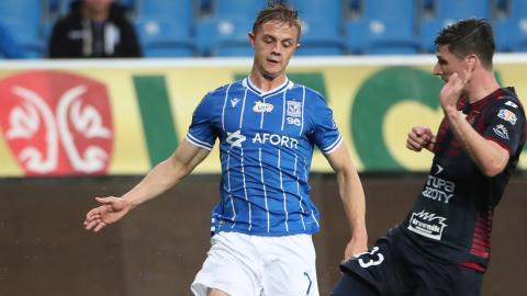 Lech Poznań - Pogoń Szczecin 0:0, 24.06.2020 Robert Gumny